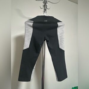 Under Armour Two-Tone Black and Gray Leggings